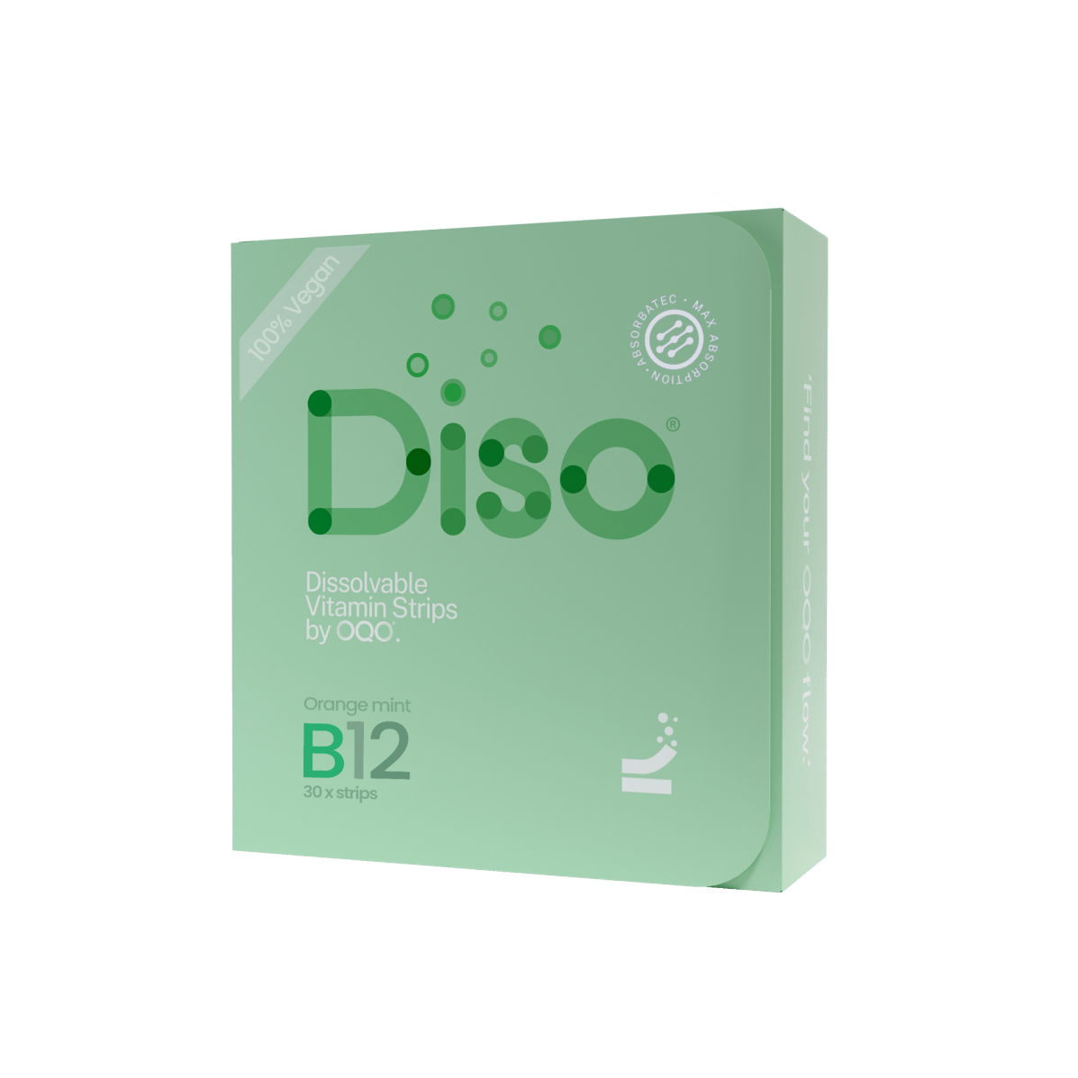 Diso B12 Dissolvable Vitamin Strips 30's by Diso