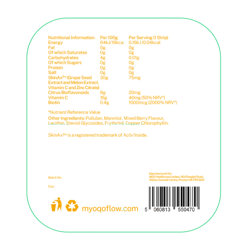 Diso Collagen Dissolvable Vitamin Strips 30's by Diso
