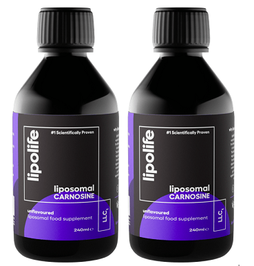LLC1 - Liposomal Carnosine - lipolife DOUBLE PACK by Lipolife