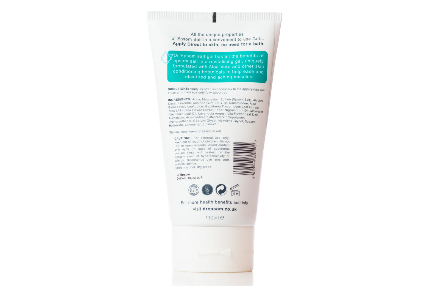 dr.epsom  Epsom Salt Gel 150ml