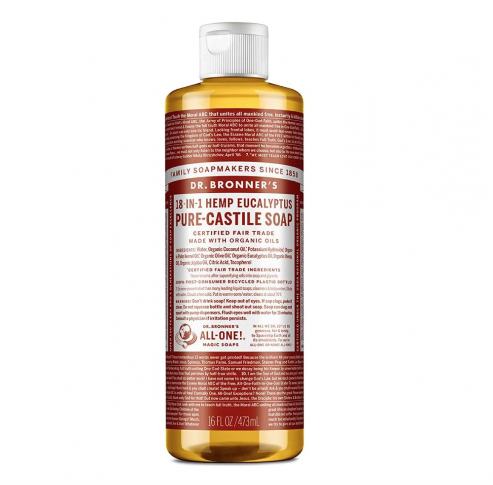 Dr Bronner's Magic Soaps  Eucalyptus All-One Magic Soap 473ml