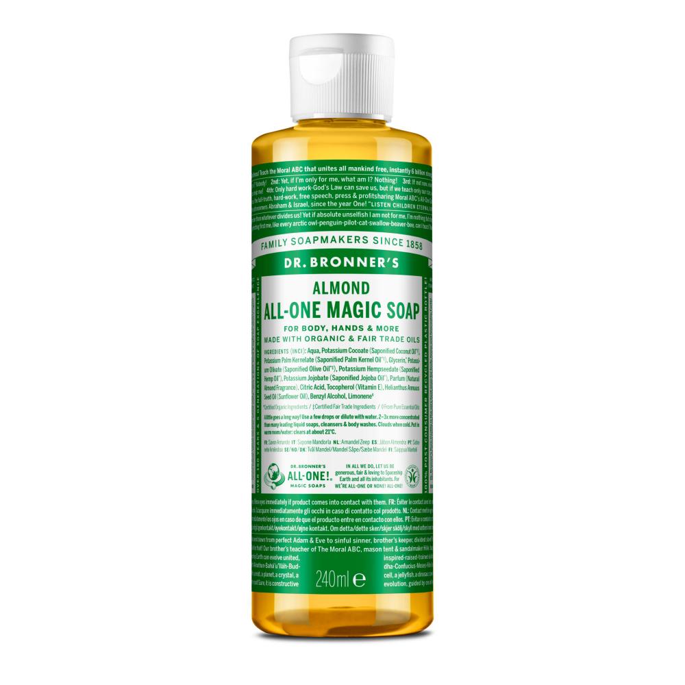 Dr Bronner's Magic Soaps  Almond All-One Magic Soap 240ml