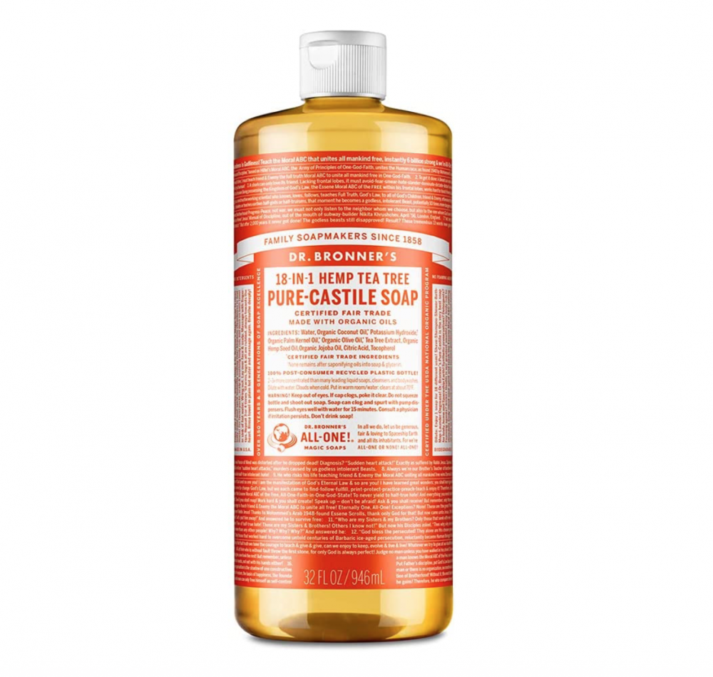 Dr Bronner's Magic Soaps  Tea Tree All-One Magic Soap 946ml