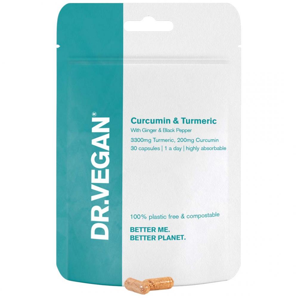 DR VEGAN  Curcumin & Turmeric 30's