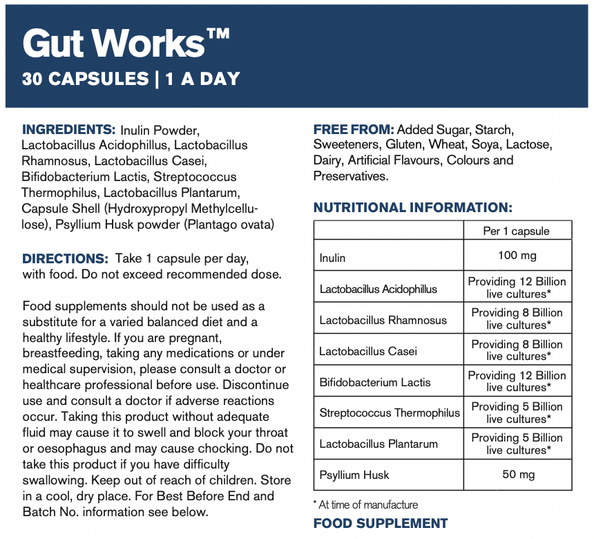 DR VEGAN Gut Works® 30's by DR VEGAN
