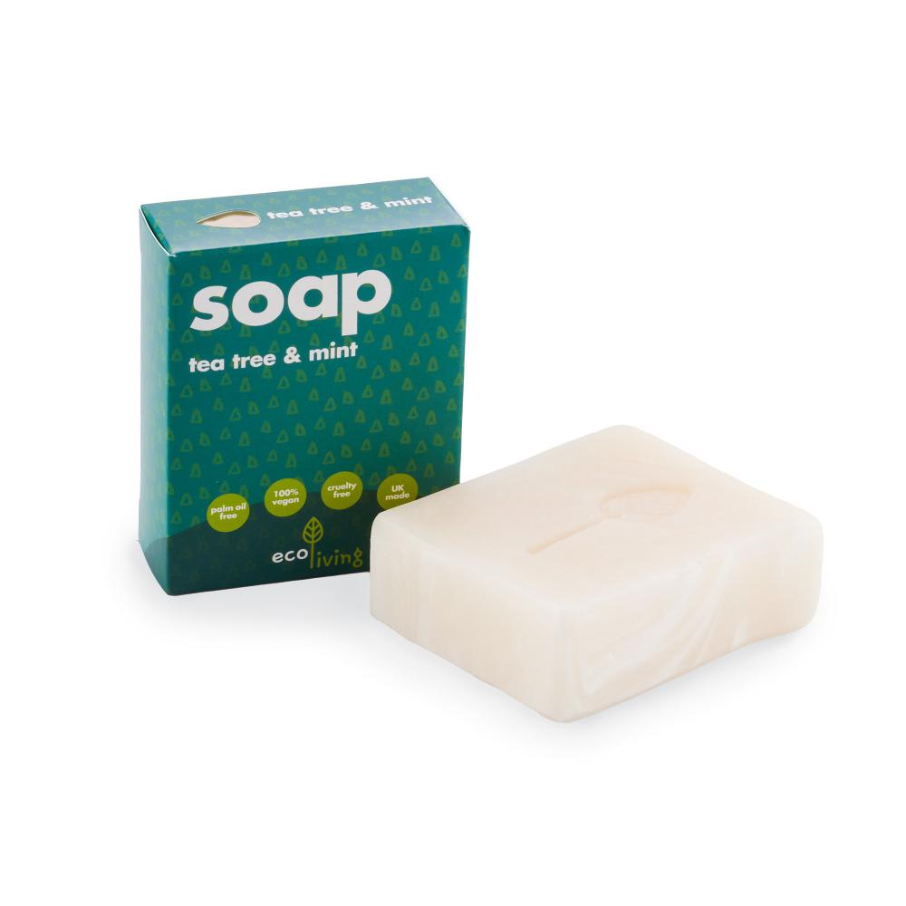 ecoLiving  Soap Tea Tree & Mint 100g