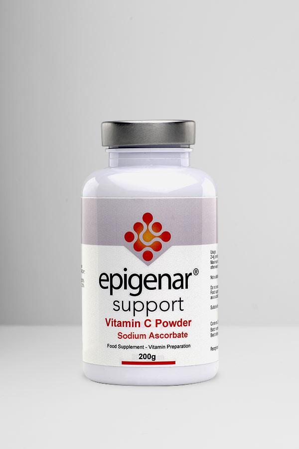 Epigenar Vitamin C Powder - Sodium Ascorbate 200g by Epigenar