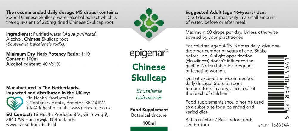 Epigenar  Chinese Skullcap 100ml