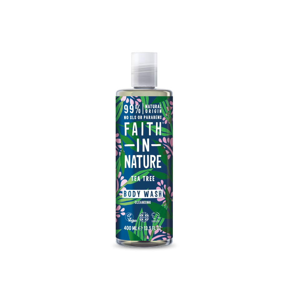 Faith In Nature  Tea Tree Body Wash 400ml