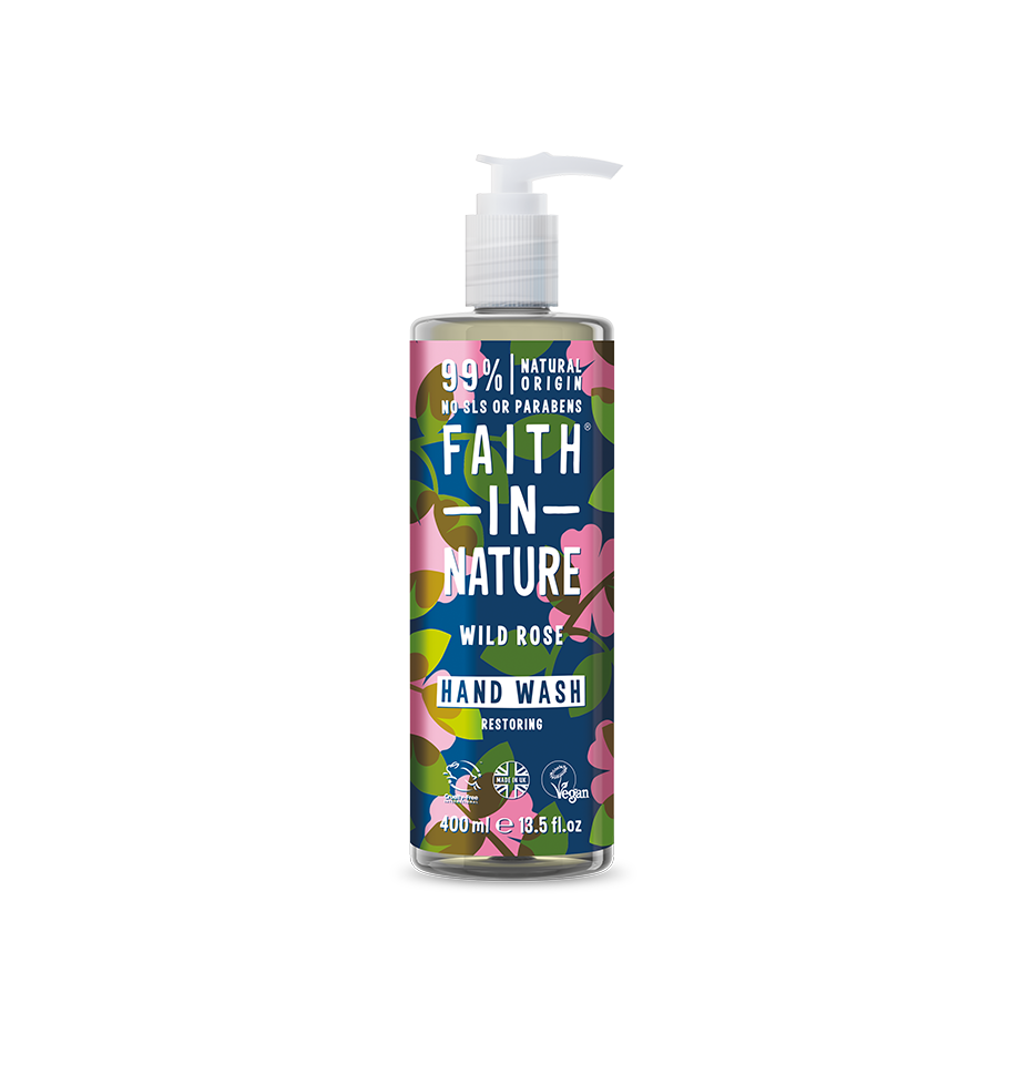 Faith In Nature  Wild Rose Hand Wash 400ml