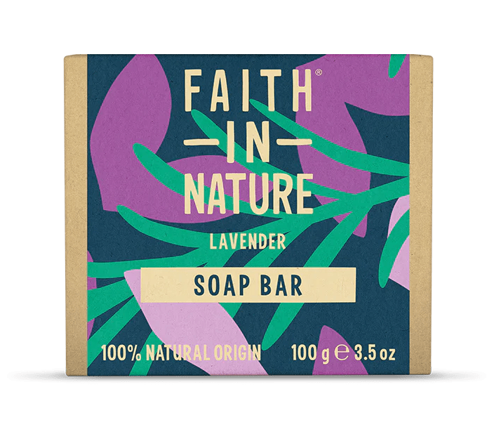 Faith In Nature Lavender Soap Bar 100g by Faith In Nature