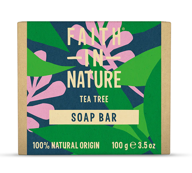 Faith In Nature  Tea Tree Soap Bar 100g