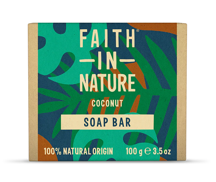 Faith In Nature  Coconut Soap Bar 100g