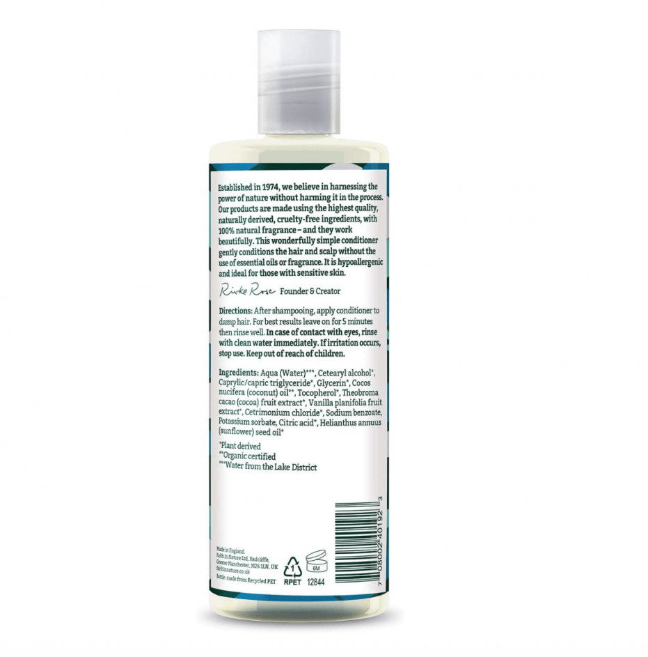 Faith In Nature Fragrance Free Conditioner 400ml by Faith In Nature