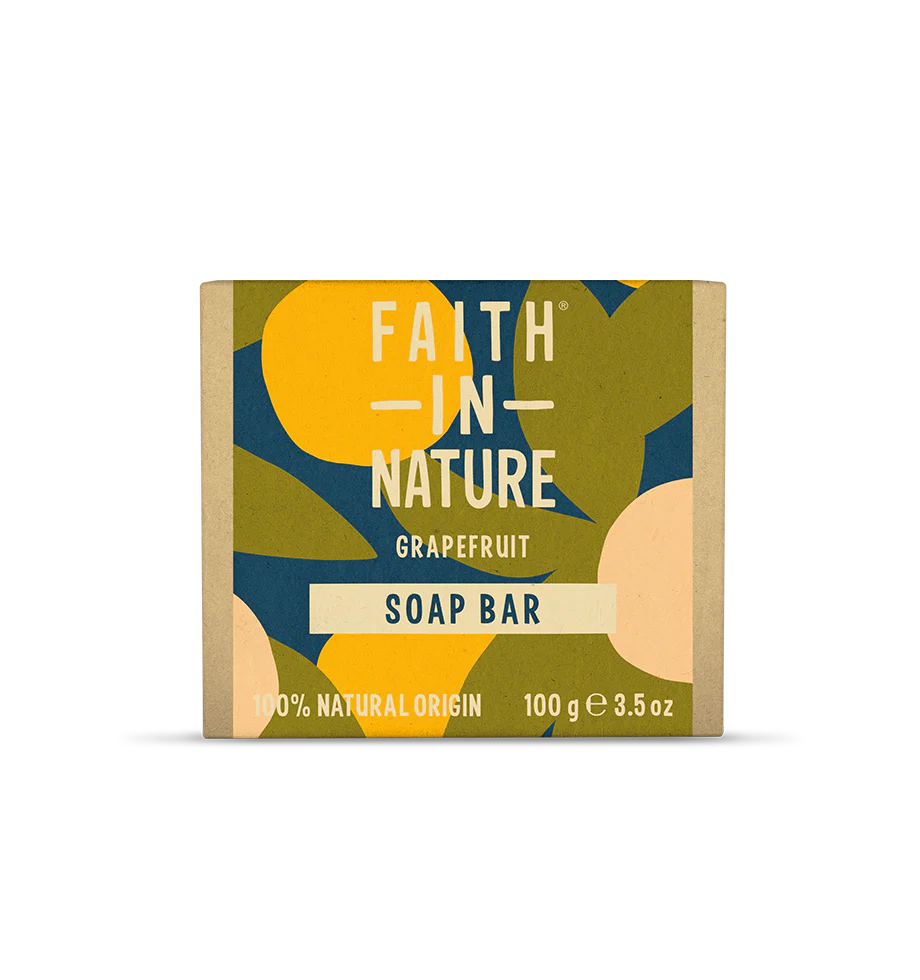 Faith In Nature  Grapefruit Soap Bar 100g