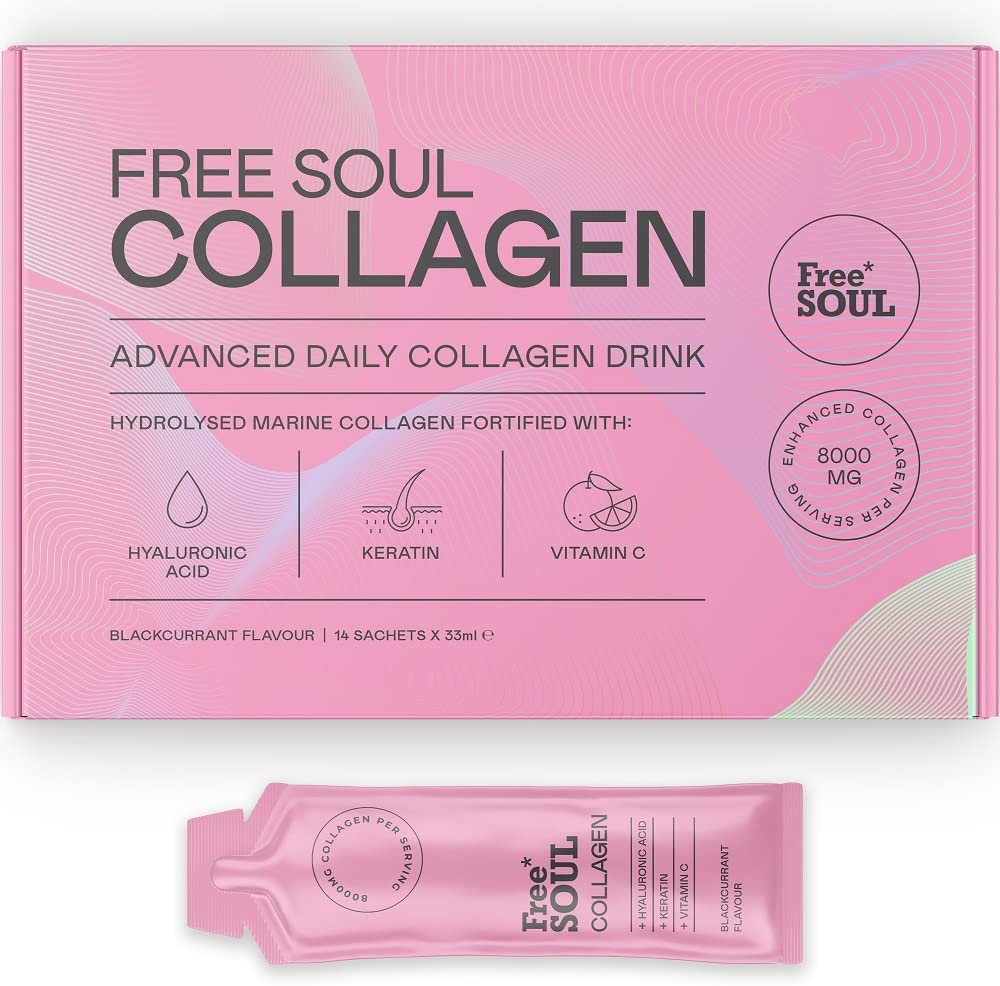 Free Soul  Collagen Advanced Daily Collagen Drink 14 Sachets