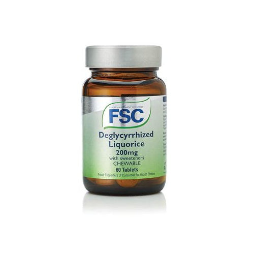 FSC  Deglycyrrhized Liquorice 200mg 60's