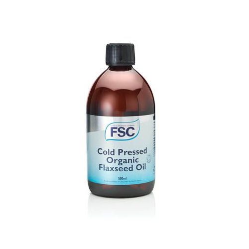 FSC Cold Pressed Organic Flaxseed Oil 500ml by FSC