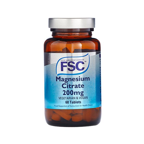 FSC  Magnesium Citrate 200mg 60's