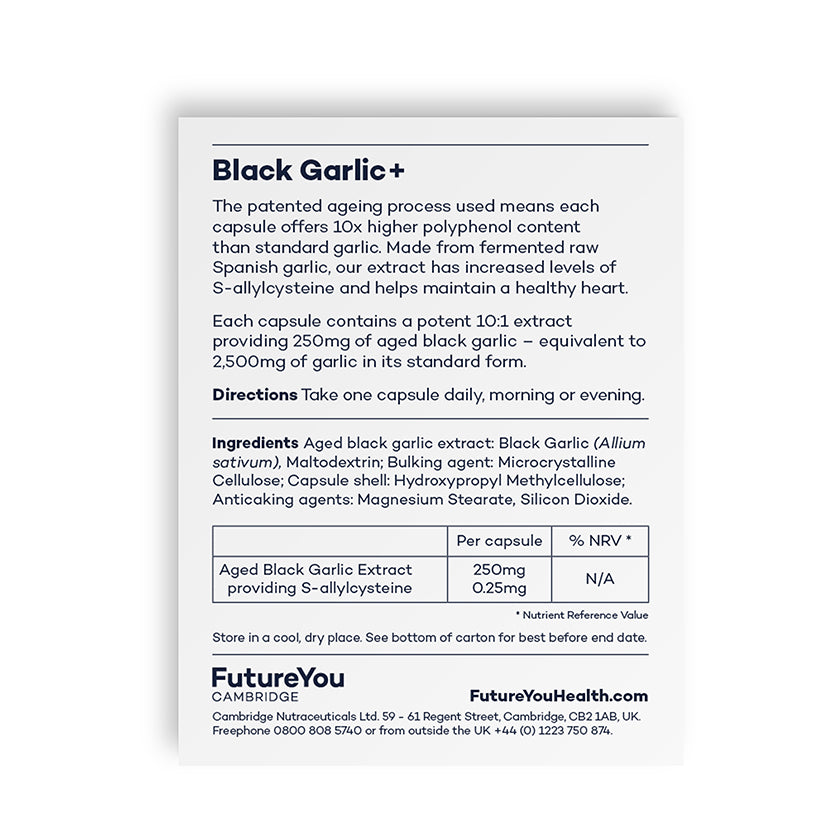 FutureYou Cambridge  Black Garlic+ 28's