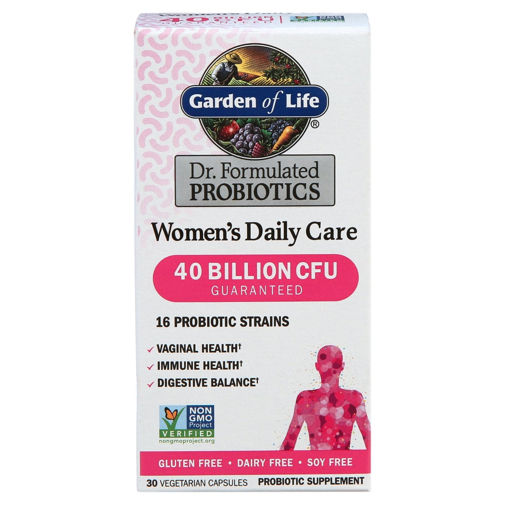 Dr. Formulated Probiotics Once Daily Women's, 50 Billion CFU (30 caps) - Garden of Life by Garden of Life