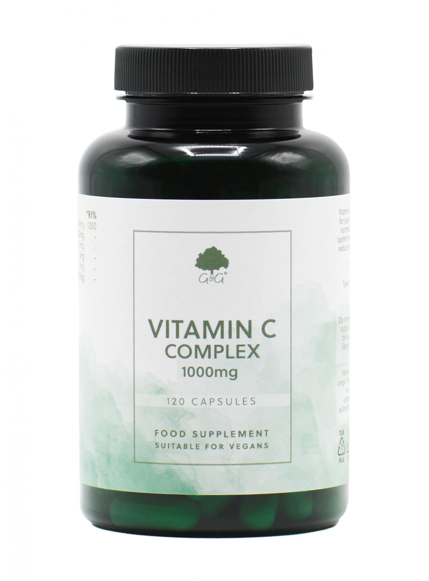 G&G Vitamins  Vitamin C Complex 1000mg 120's