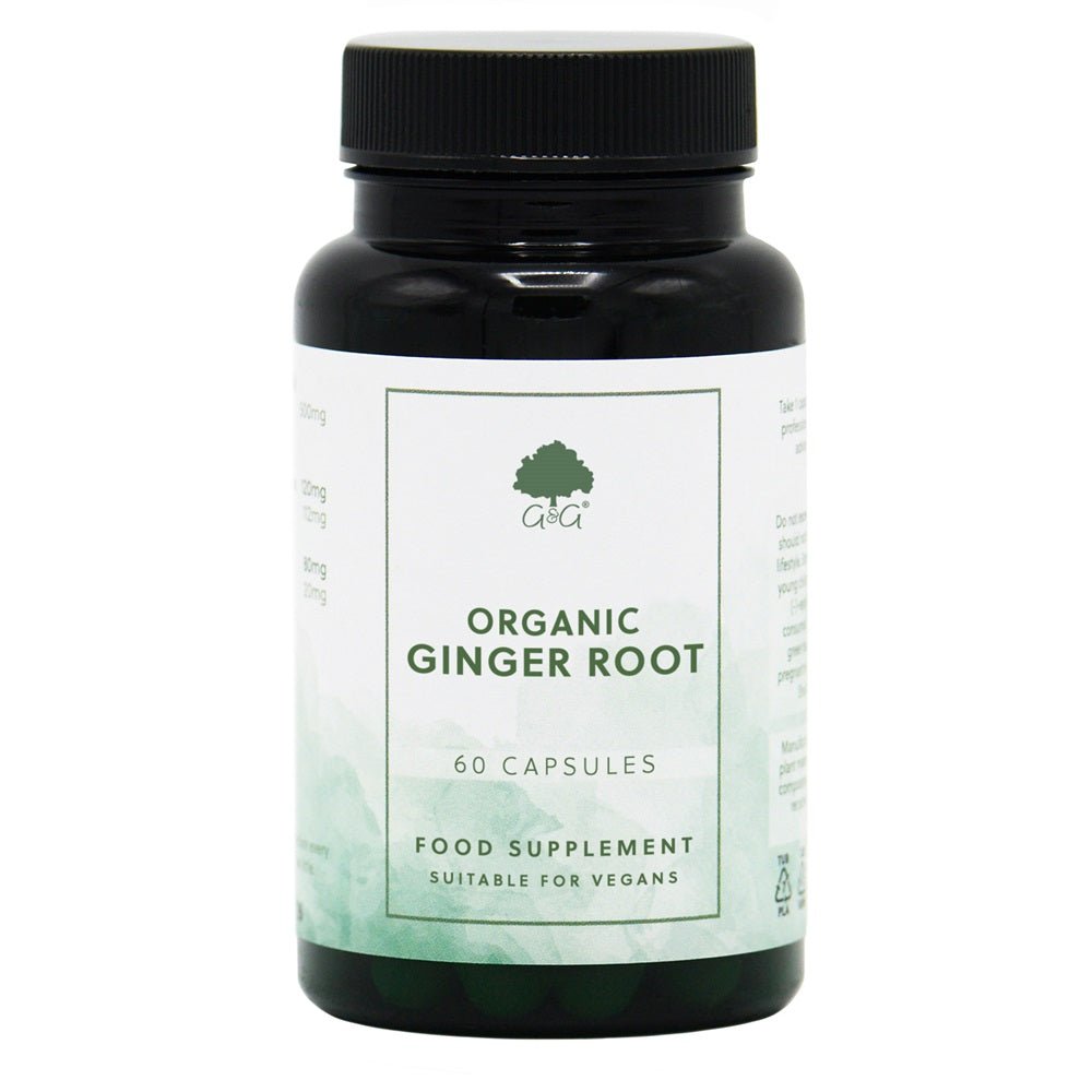 G&G Vitamins Organic Ginger Root 60s by G&G Vitamins