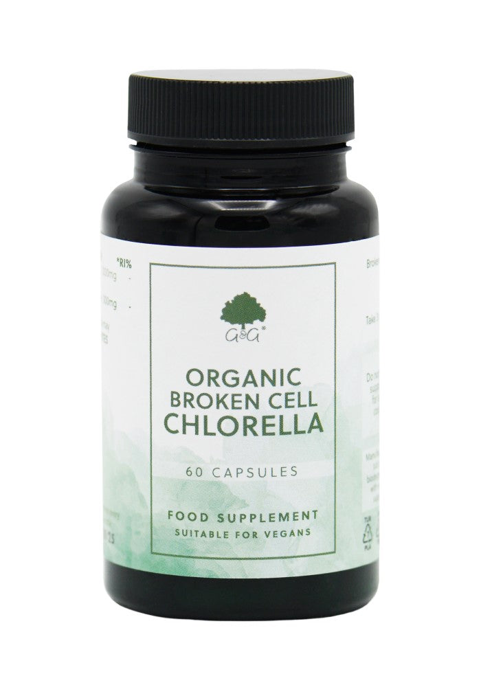 G&G Vitamins  Organic Broken Cell Chlorella 60's