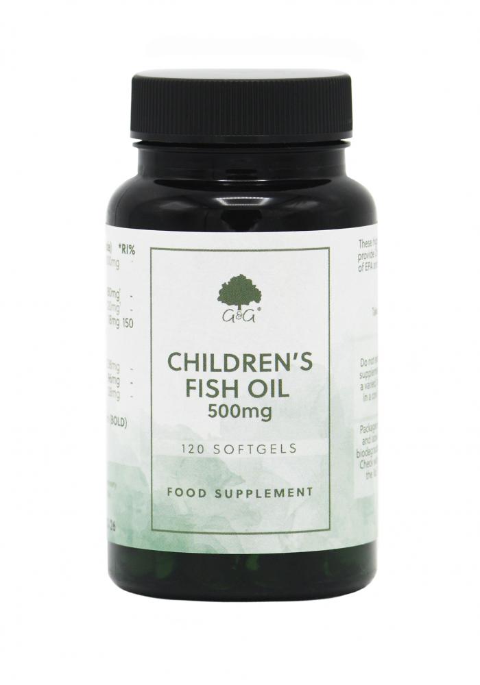 G&G Vitamins  Children's Fish Oil 500mg 120's