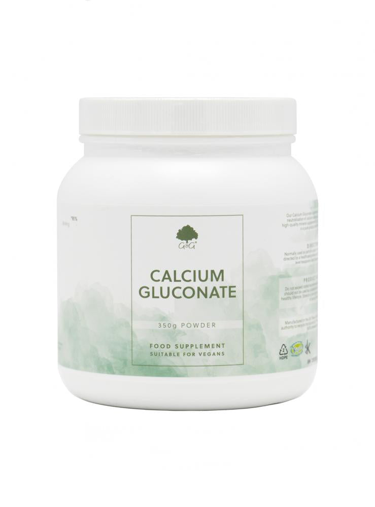 G&G Vitamins  Calcium Gluconate 350g