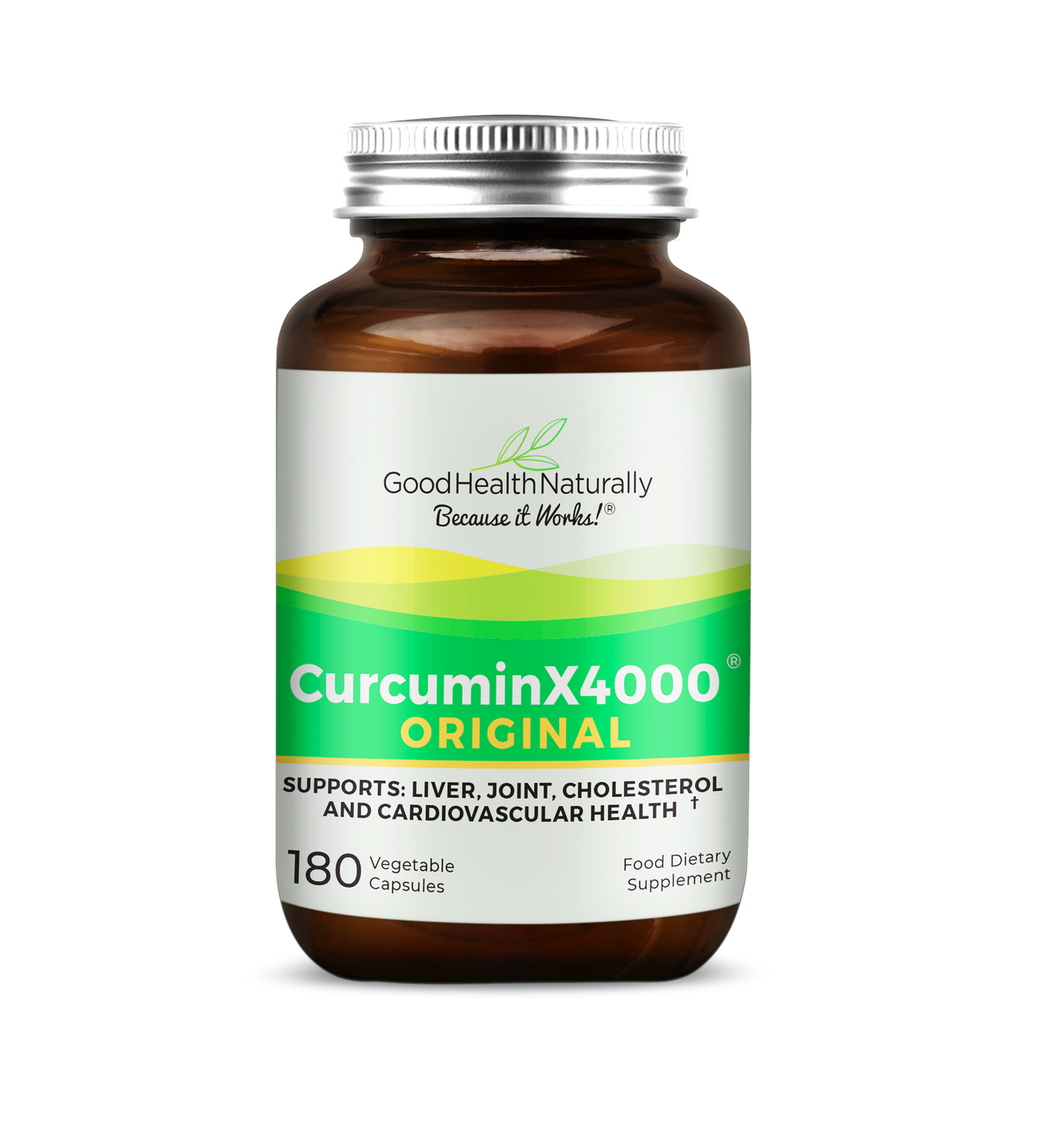 Good Health Naturally  Curcumin X4000 Original 180's