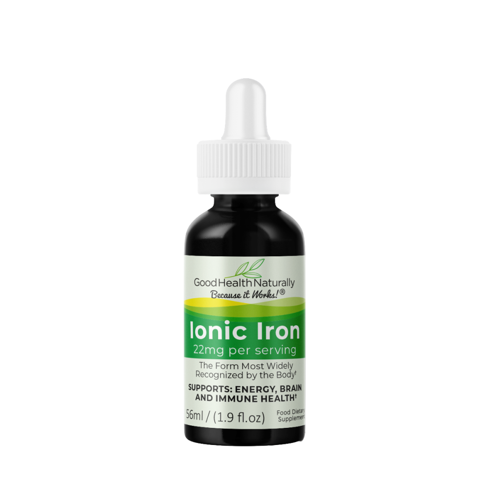 Good Health Naturally  Ionic Iron 56ml