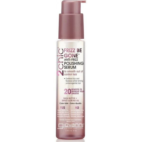 Giovanni  2chic Frizz Be Gone Anti-Fizz Polishing Serum Shea Butter + Sweet Almond Oil 81ml