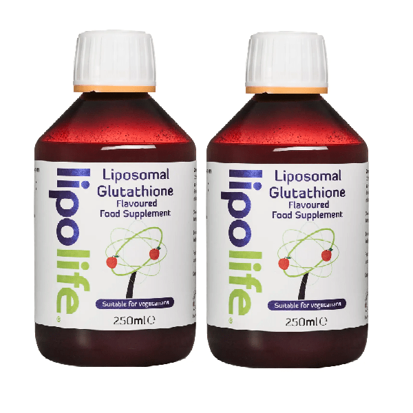 LLG3 Liposomal Glutathione (Peach & Vanilla Flavour) 2 x 240ml DOUBLE PACK – Lipolife by Lipolife
