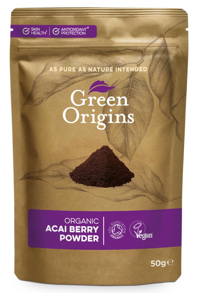 Green Origins  Organic Acai Berry Powder 50g