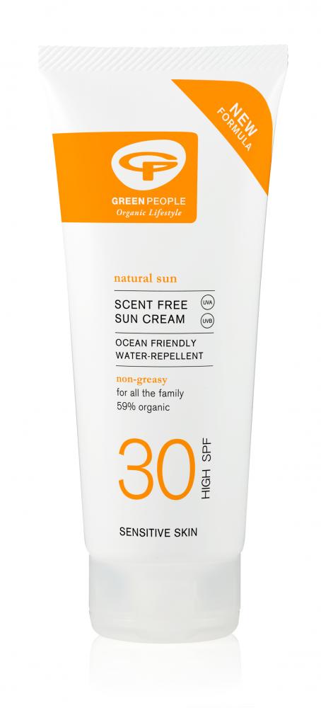 Green People  Scent Free Sun Cream SPF30 200ml