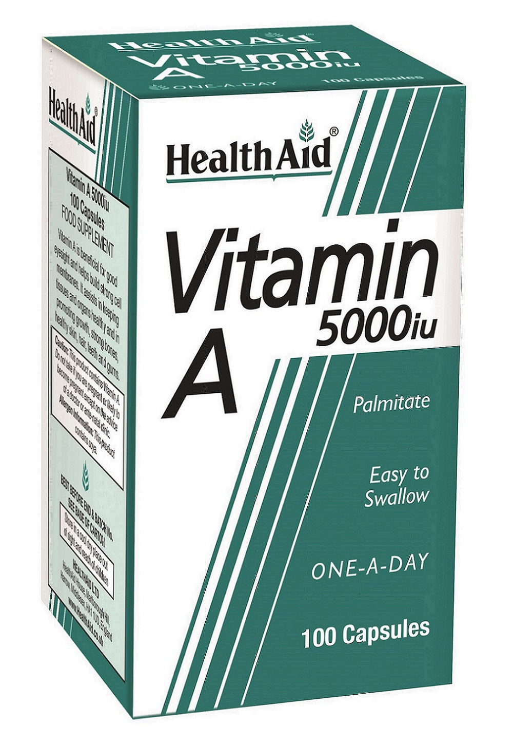 Health Aid  Vitamin A 5000iu  100's