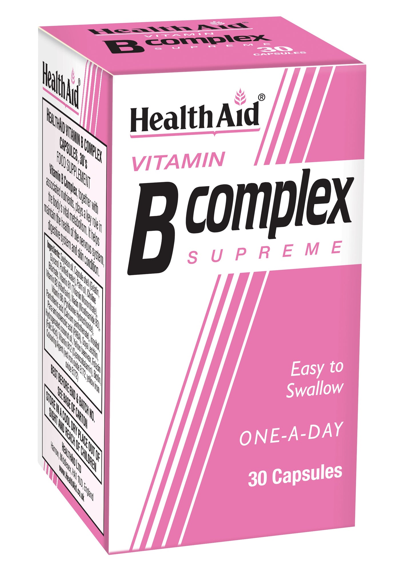 Health Aid  Vitamin B Complex Supreme 30's