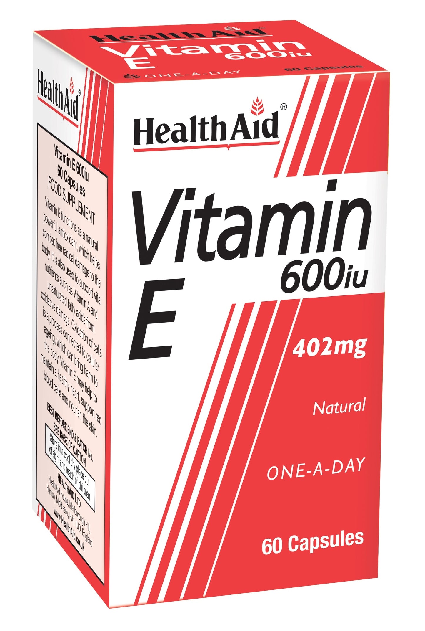 Health Aid  Vitamin E 600iu 60's