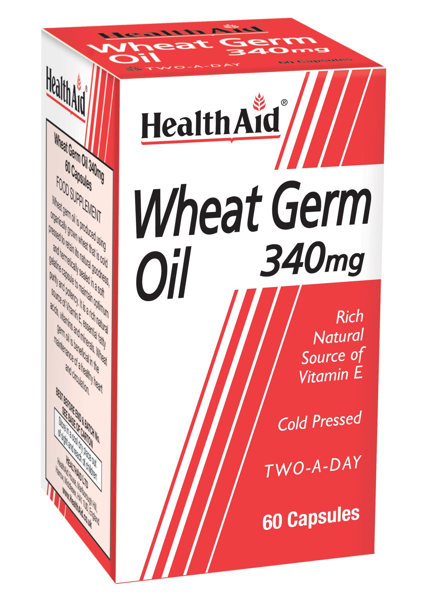 Health Aid  Wheat Germ Oil 340mg 60's