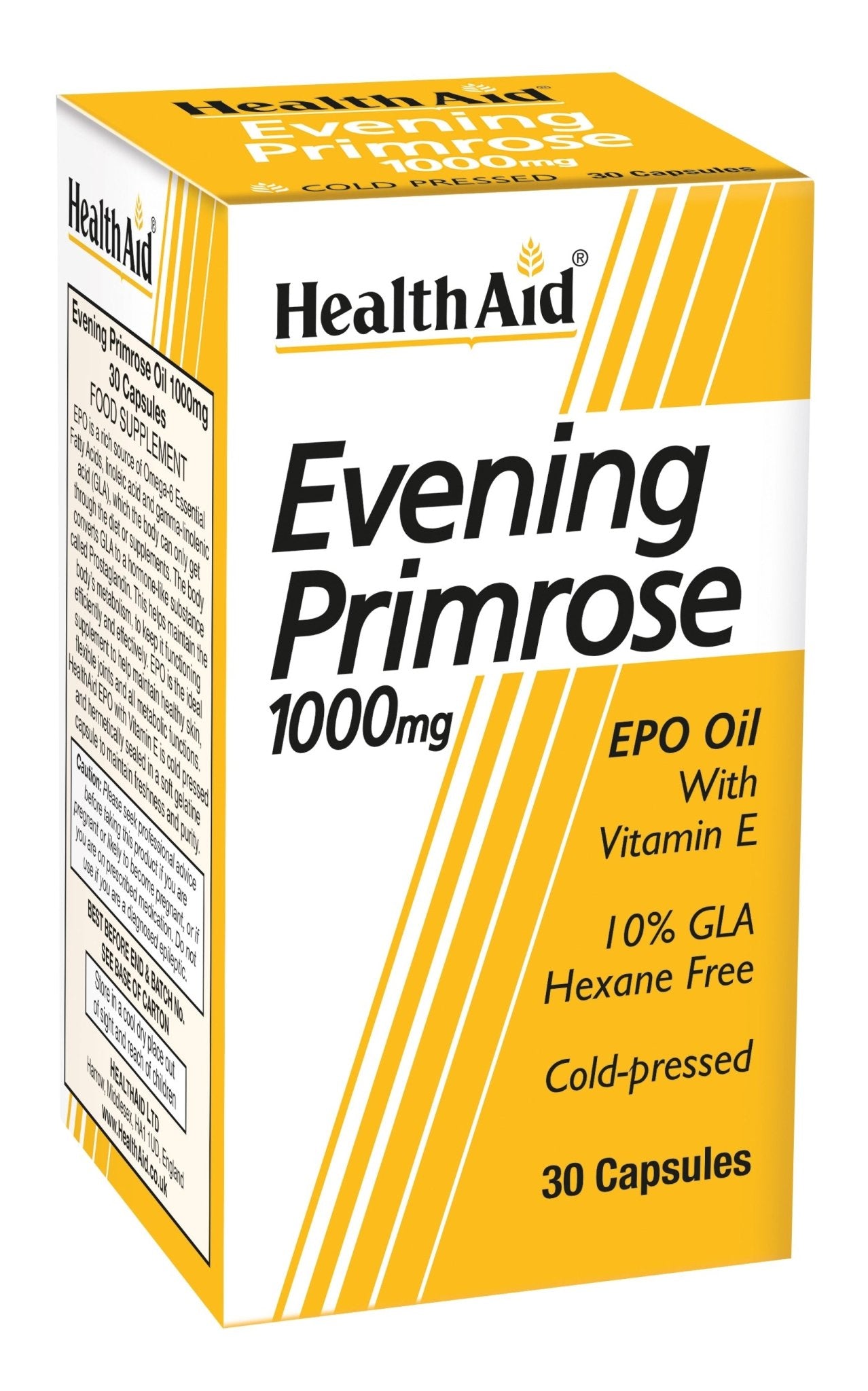 Health Aid Evening Primrose Oil 1000mg 30's by Health Aid