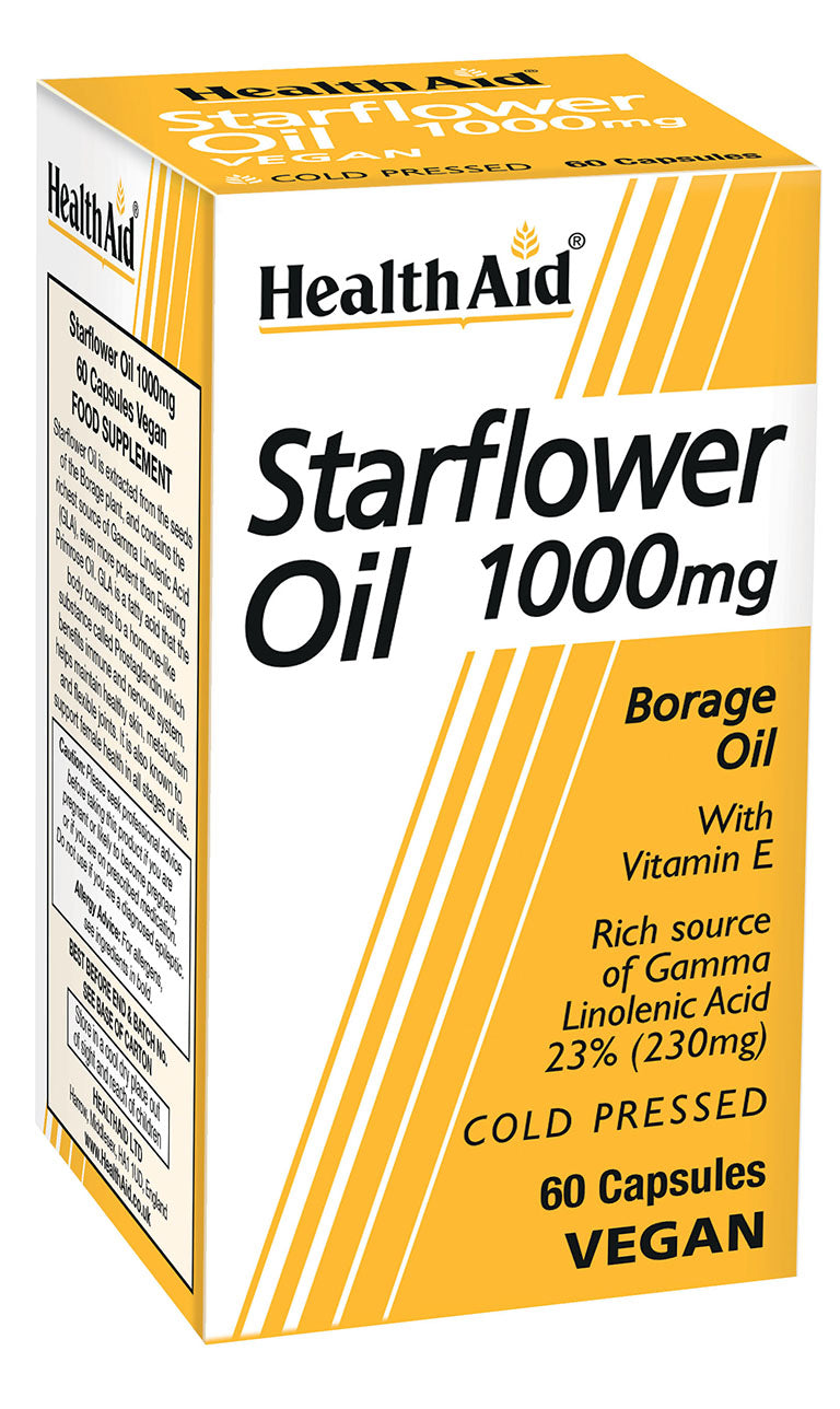 Health Aid  Starflower Oil 1000mg 60's