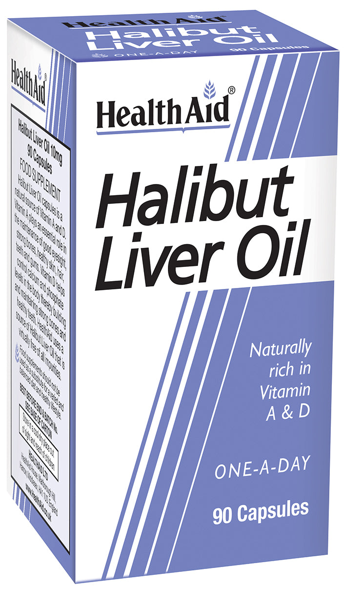 Health Aid  Halibut Liver Oil  90's
