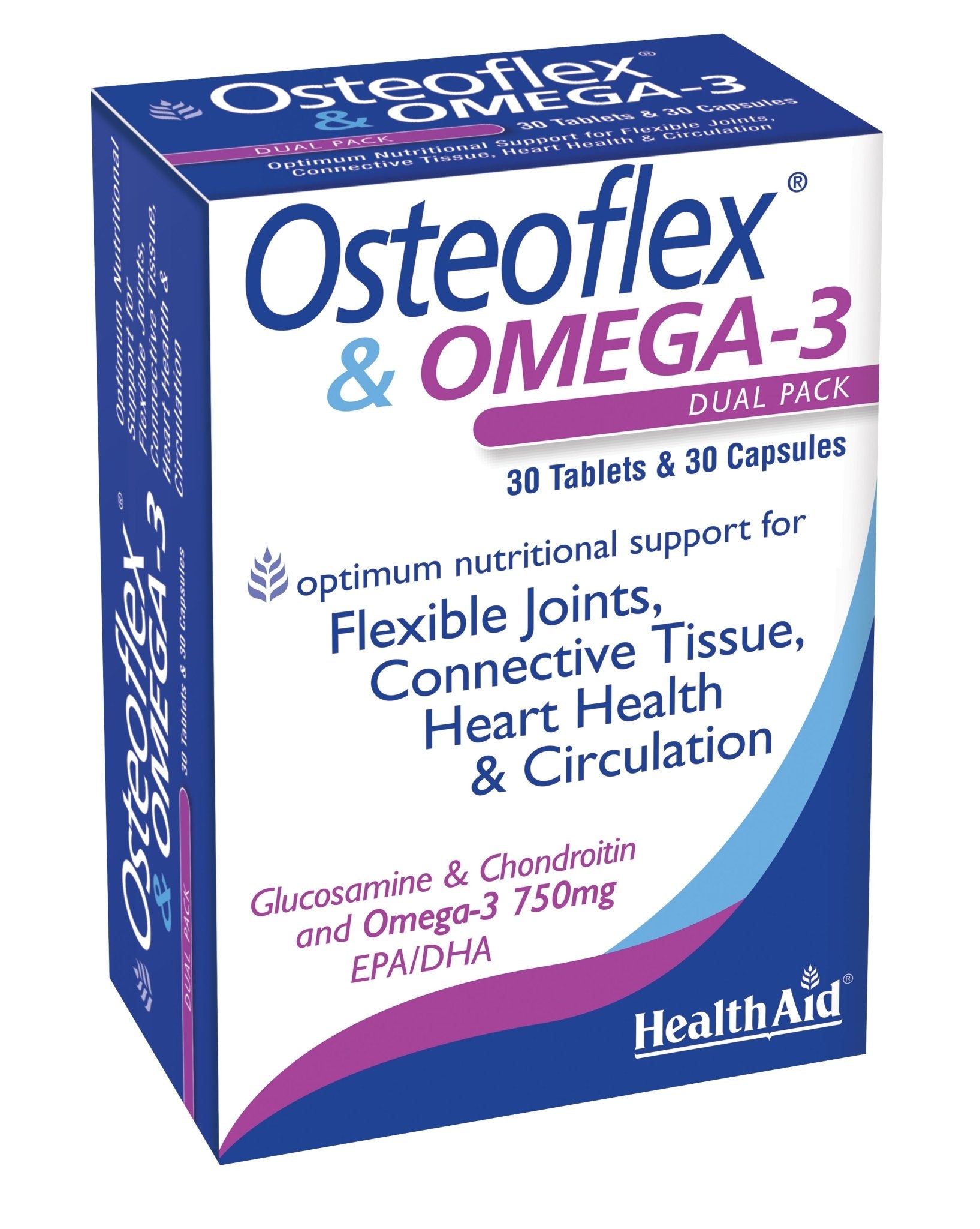 Health Aid Osteoflex & Omega - 3 60's by Health Aid