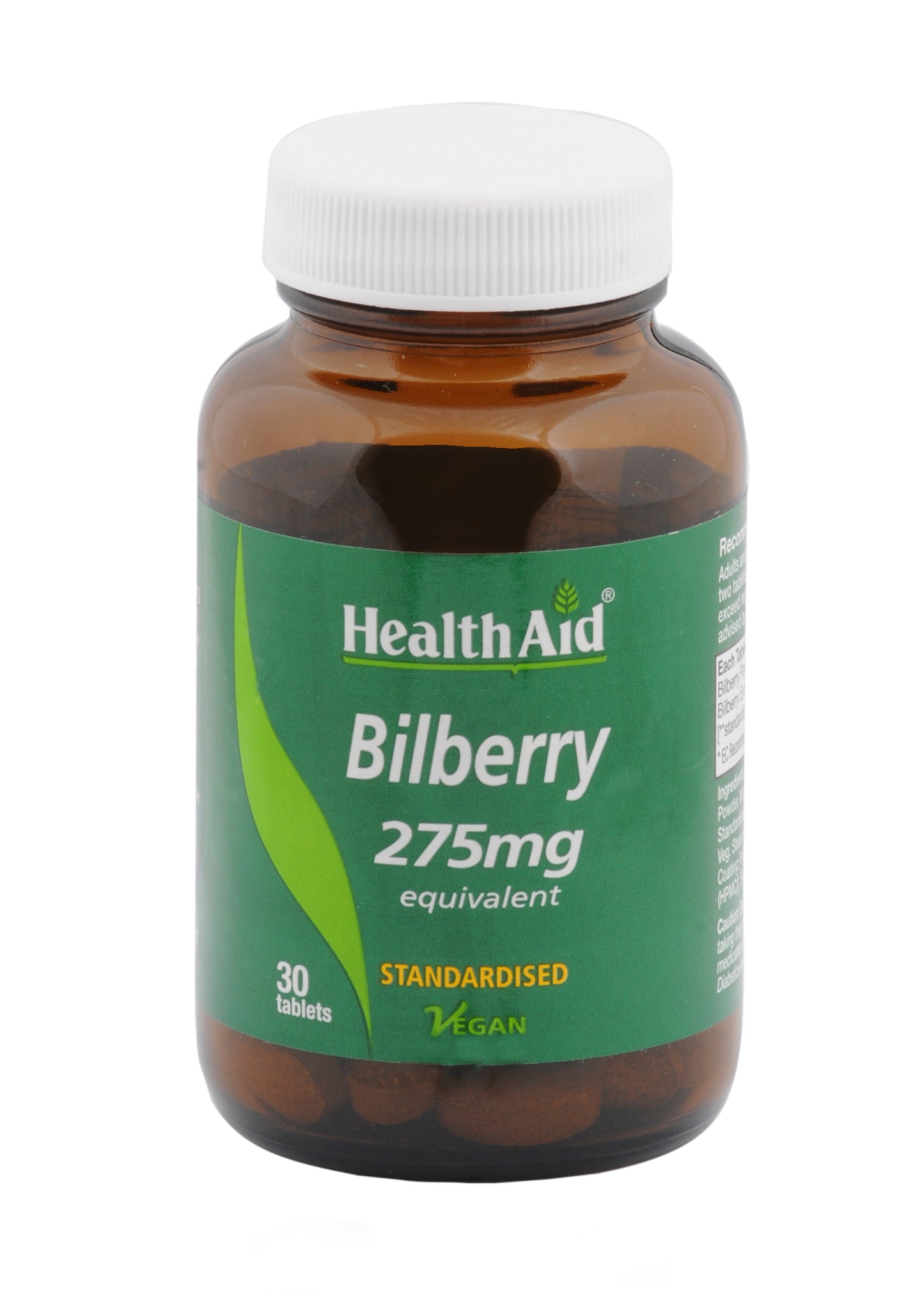 Health Aid  Bilberry 275mg 30's