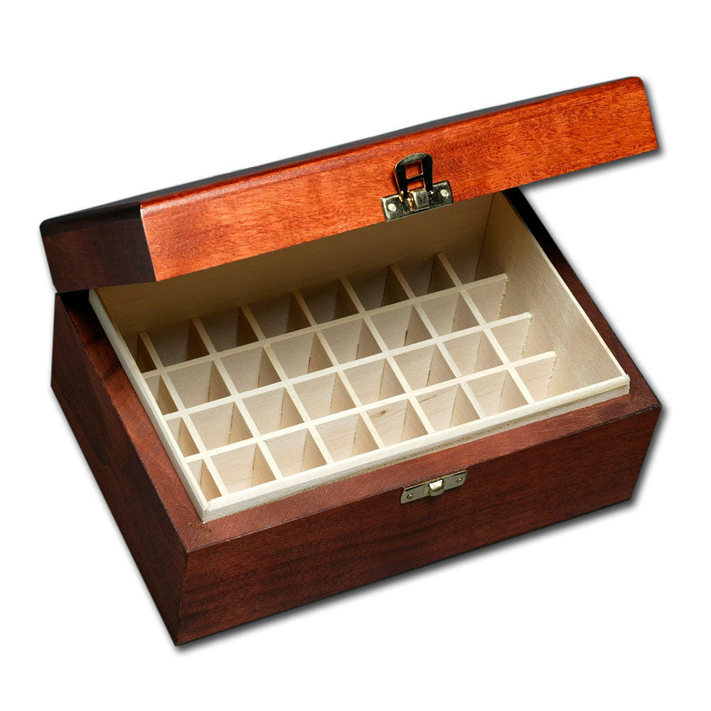 Healing Herbs Ltd  Empty Wooden Box for Set of 30ml