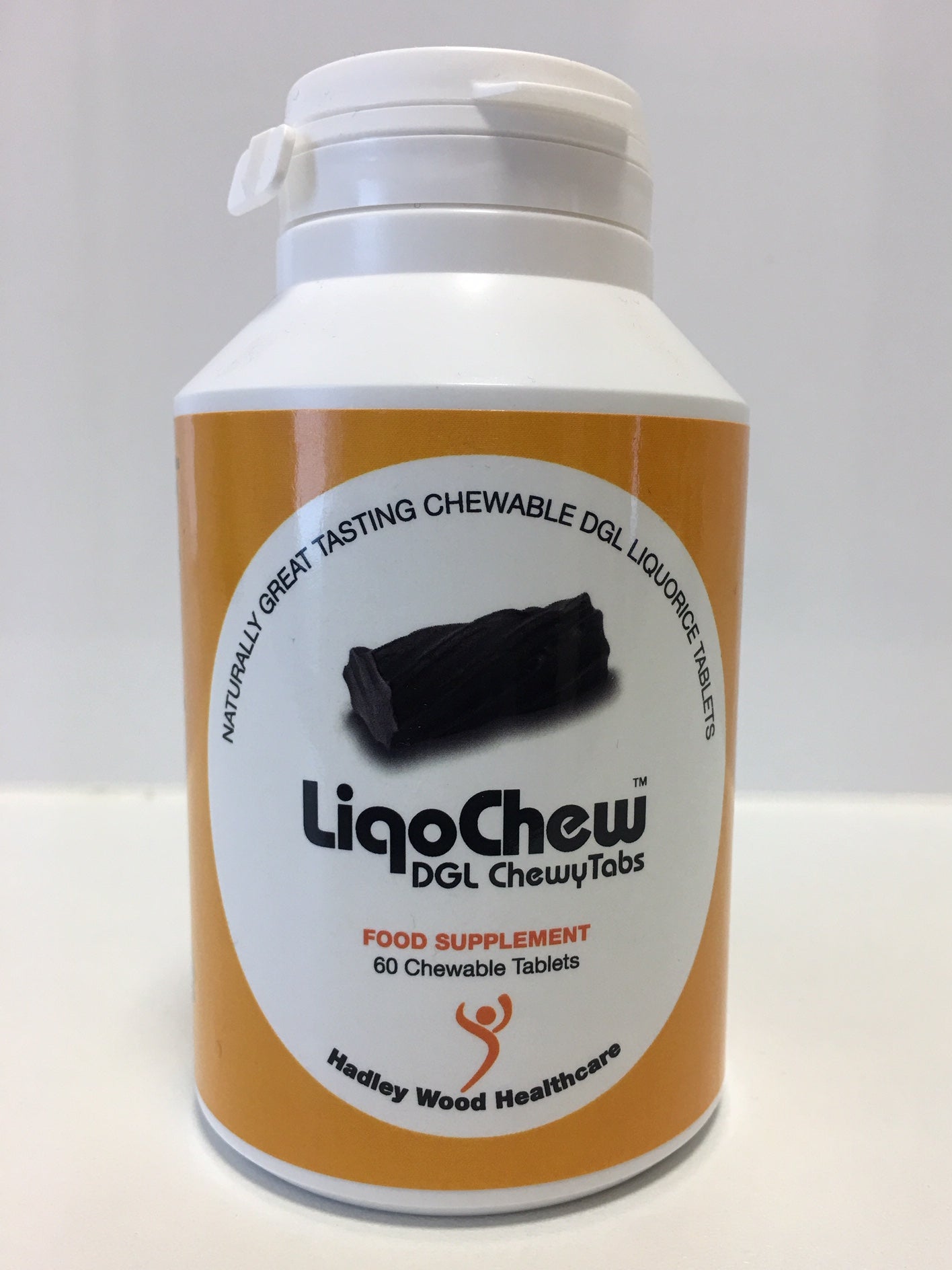 Hadley Wood Healthcare  LiqoChew DGL ChewyTabs 60's