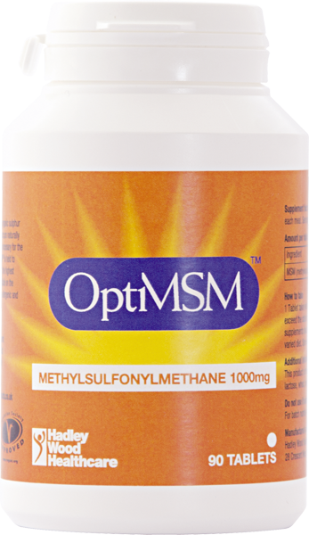 Hadley Wood Healthcare  OptiMSM 1000mg 90's
