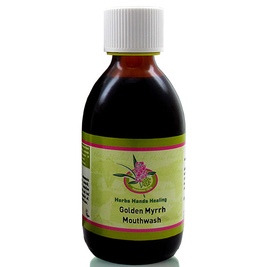 Herbs Hands Healing  Golden  Myrrh Mouthwash 250ml