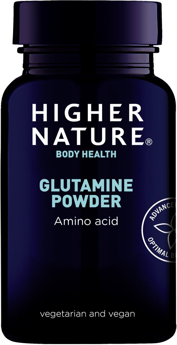 Higher Nature Glutamine Powder Amino Acid 200g by Higher Nature